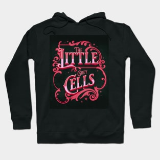 Poirot The Little Grey Cells - Red Palette Hoodie
